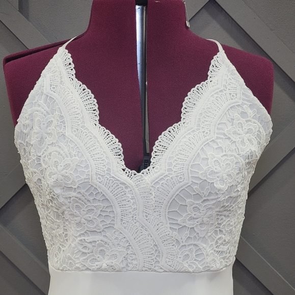 Lulus Madalyn White Lace Maxi Dress - Picture 4 of 6